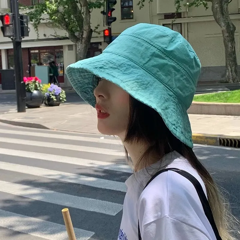 VINEY Polyester Sun Protection Hats Women's-19