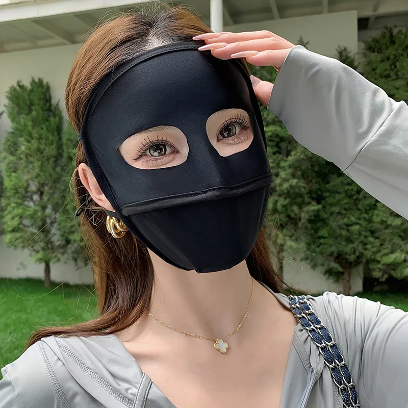VINEY Polyamide Sun Protection Masks Women's-11