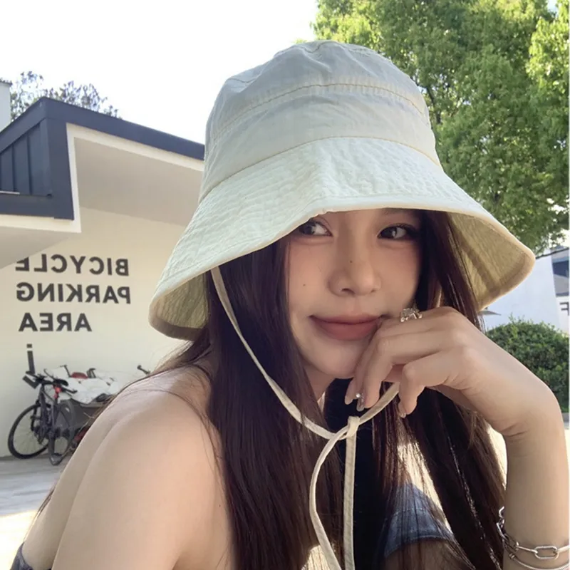 VINEY Polyester Sun Protection Hats Women's-4