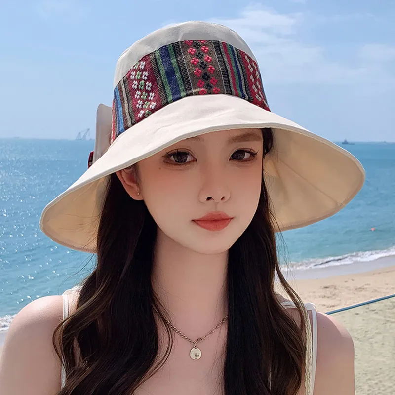 VINEY Polyester Sun Protection Hats Women's-7