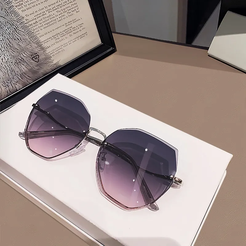 VINEY Irregular Shape Sunglasses Women's-2