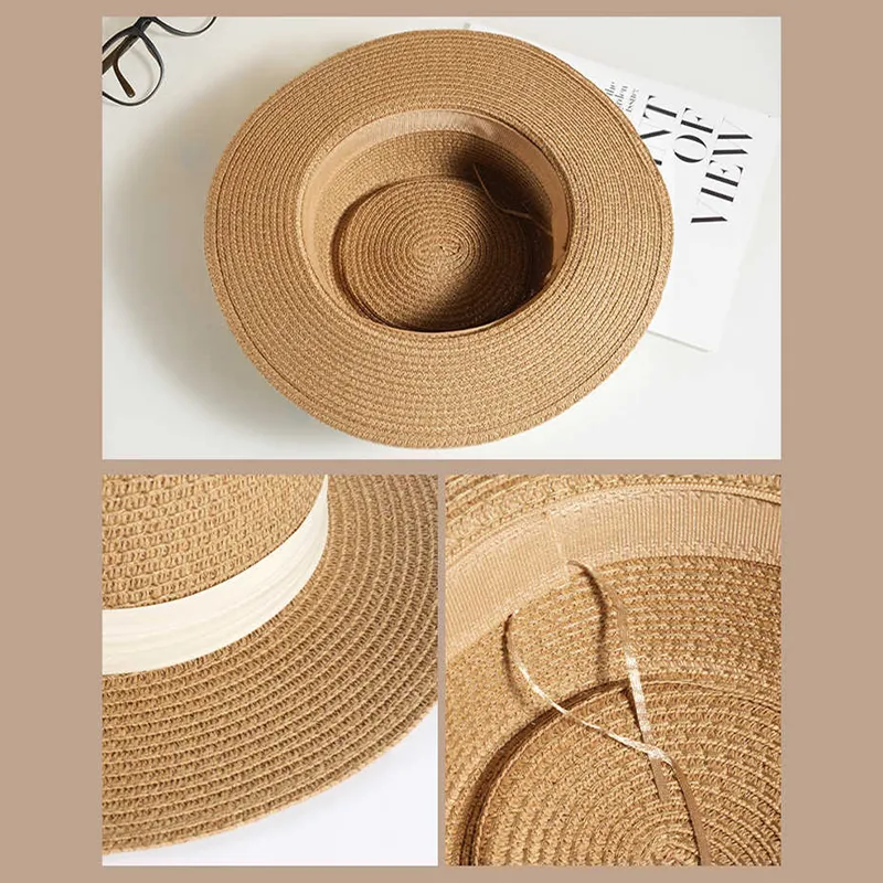 VINEY Cellulose Sun Protection Hats Women's-8