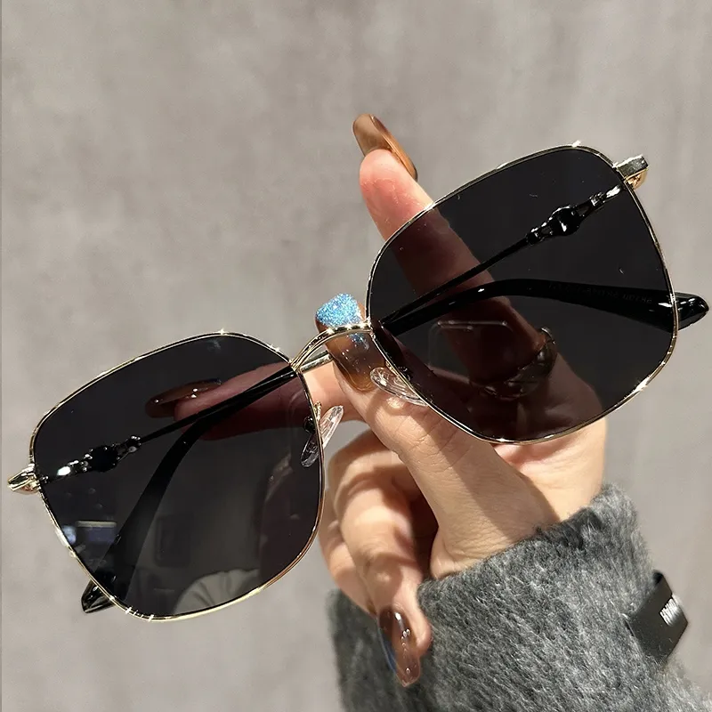 VINEY Alloy Square Sunglasses Unisex-9