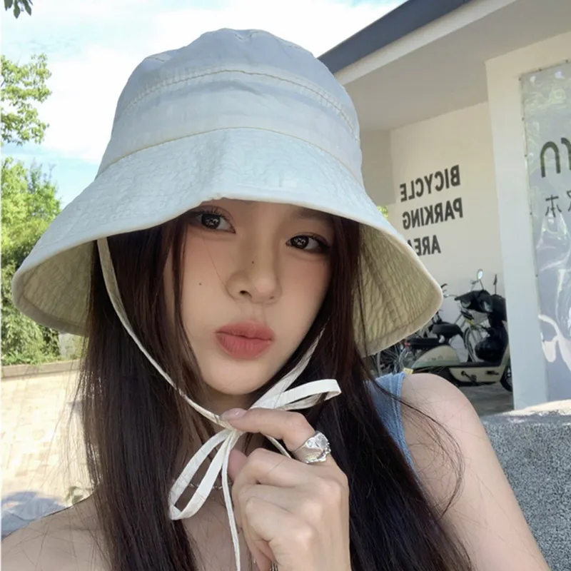VINEY Polyester Sun Protection Hats Women's-5