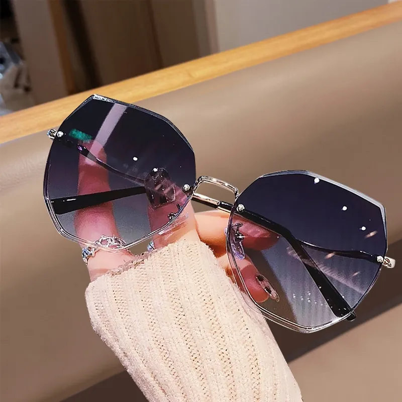 VINEY Irregular Shape Sunglasses Women's-10