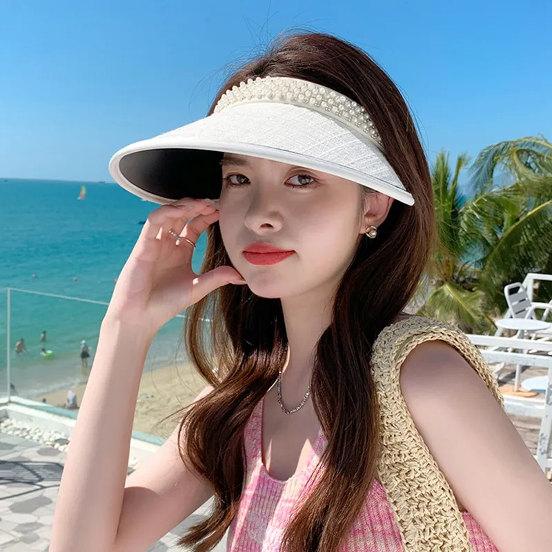 VINEY Polyester Sun Protection Hats Women's-5