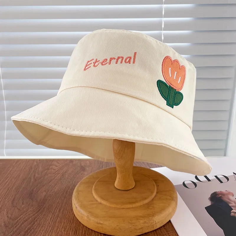 VINEY Cotton Polyester Blend Sun Protection Hats Women's-5