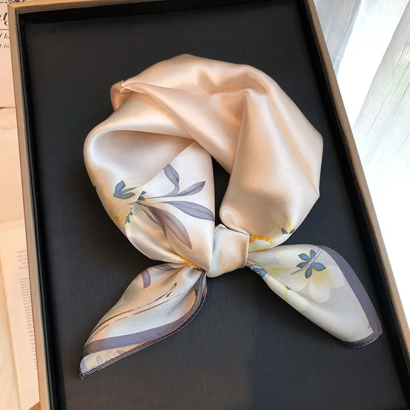 VINEY Silk Scarves Women's-2