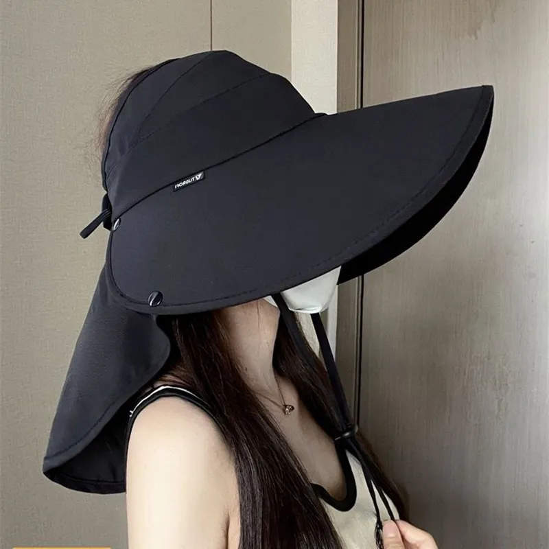 VINEY Polyester Sun Protection Hats Women's-3