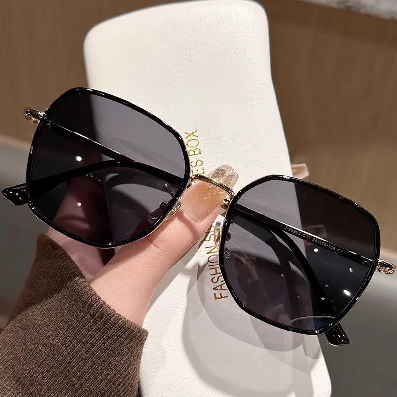 VINEY Alloy TR/Memory Plastic Irregular Shape Sunglasses Unisex-5