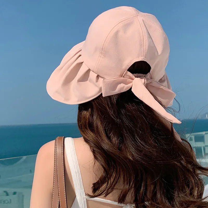 VINEY Polyester Sun Protection Hats Women's-4