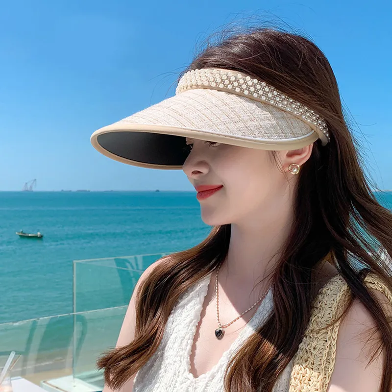 VINEY Polyester Sun Protection Hats Women's-2