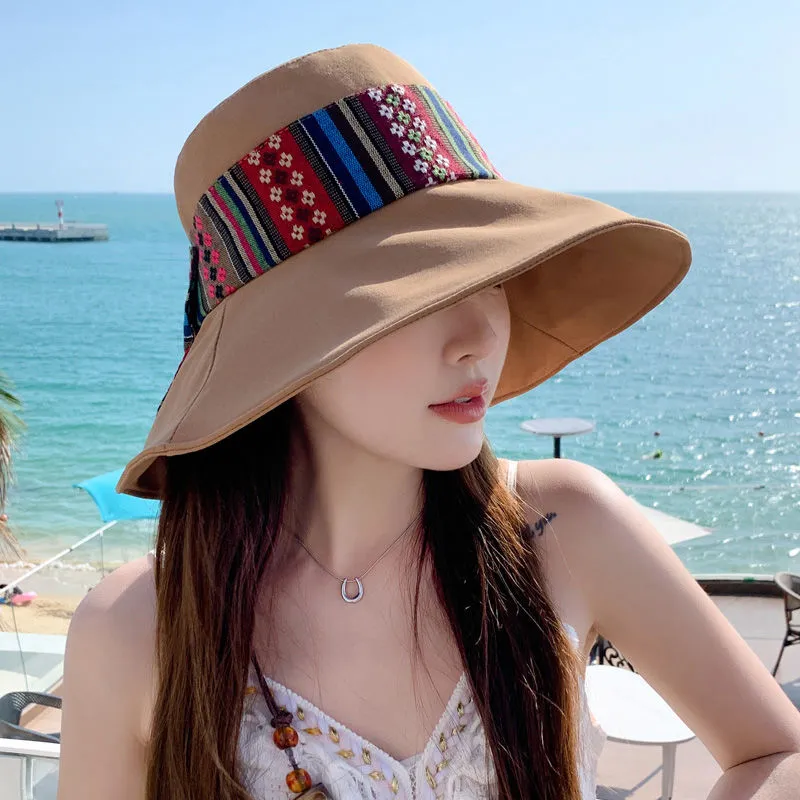 VINEY Polyester Sun Protection Hats Women's-4