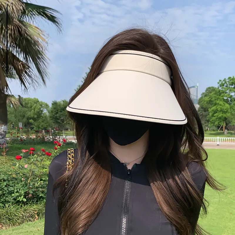 VINEY Polyester Sun Protection Hats Women's-2