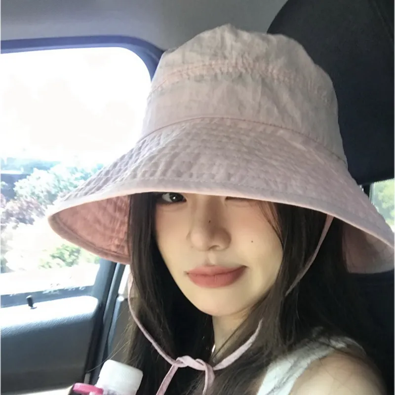 VINEY Polyester Sun Protection Hats Women's-15