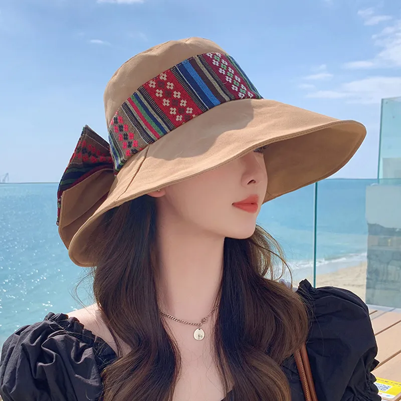 VINEY Polyester Sun Protection Hats Women's-1