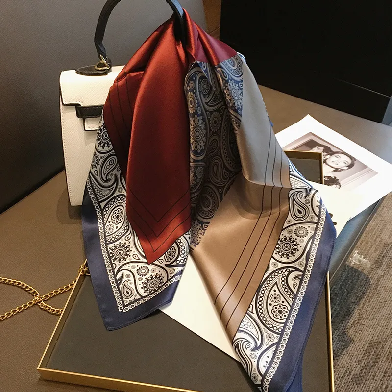 VINEY Silk Scarves Women's-2