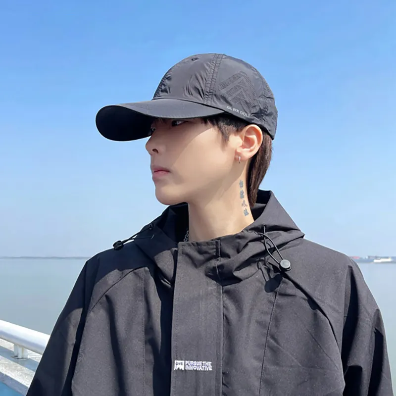 VINEY Polyester Sun Protection Hats Men's-2