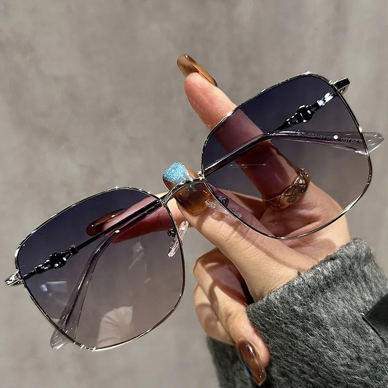 VINEY Alloy Square Sunglasses Unisex-18
