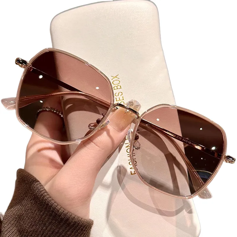 VINEY Alloy TR/Memory Plastic Irregular Shape Sunglasses Unisex-3