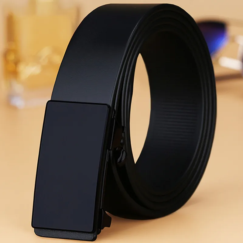 VINEY Cow Split Leather Belts Men's Width 3.5-19