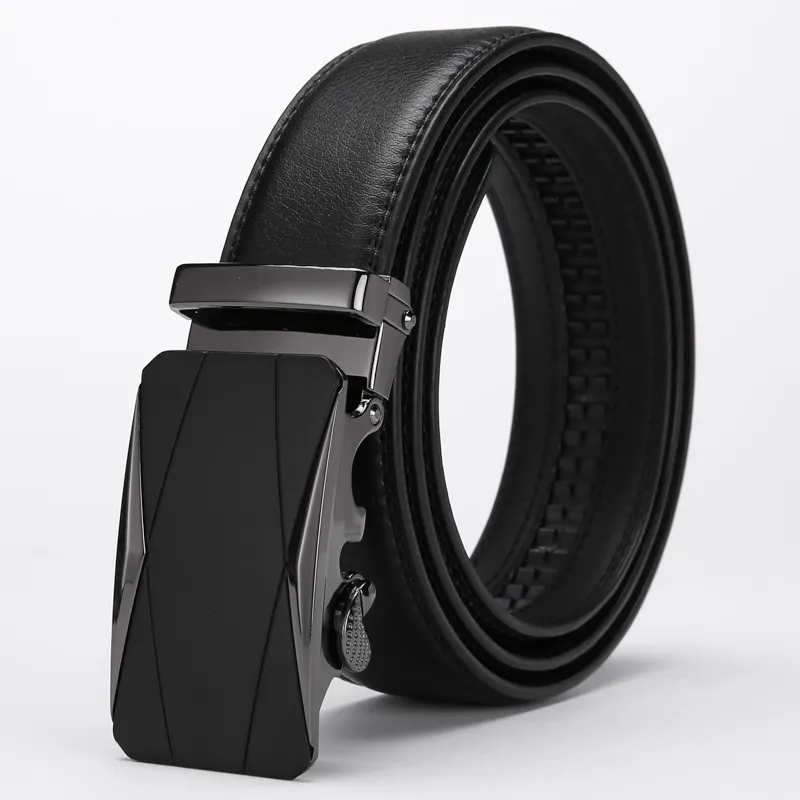 VINEY Cow Split Leather Belts Men's Width 3.5-23
