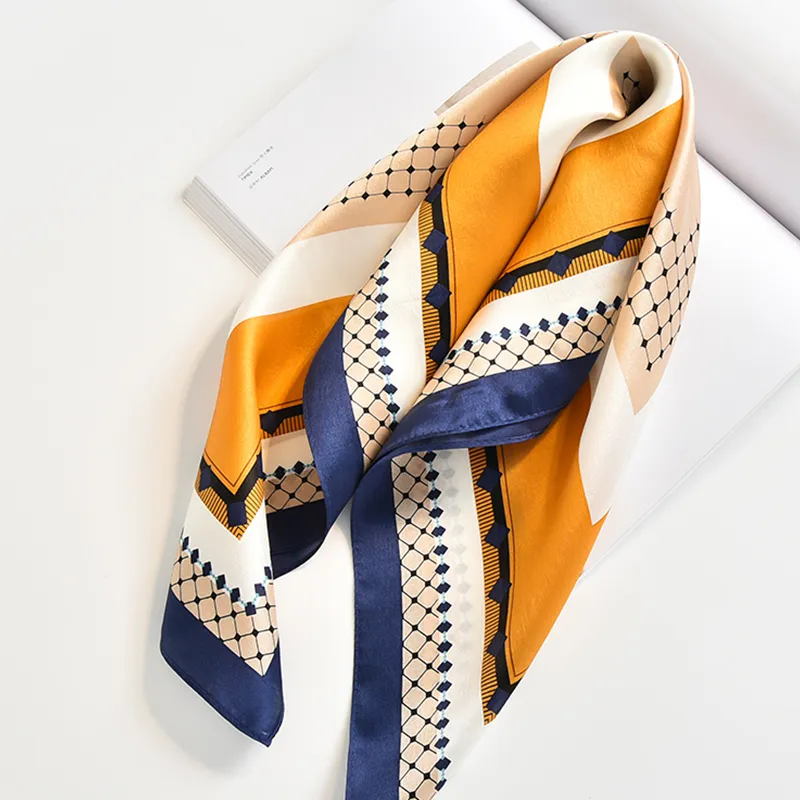VINEY Silk Scarves Women's-7