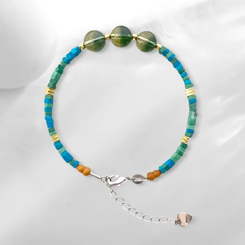 GUDS GAVE Alloy, Glass, Resin Bracelets Women's-3
