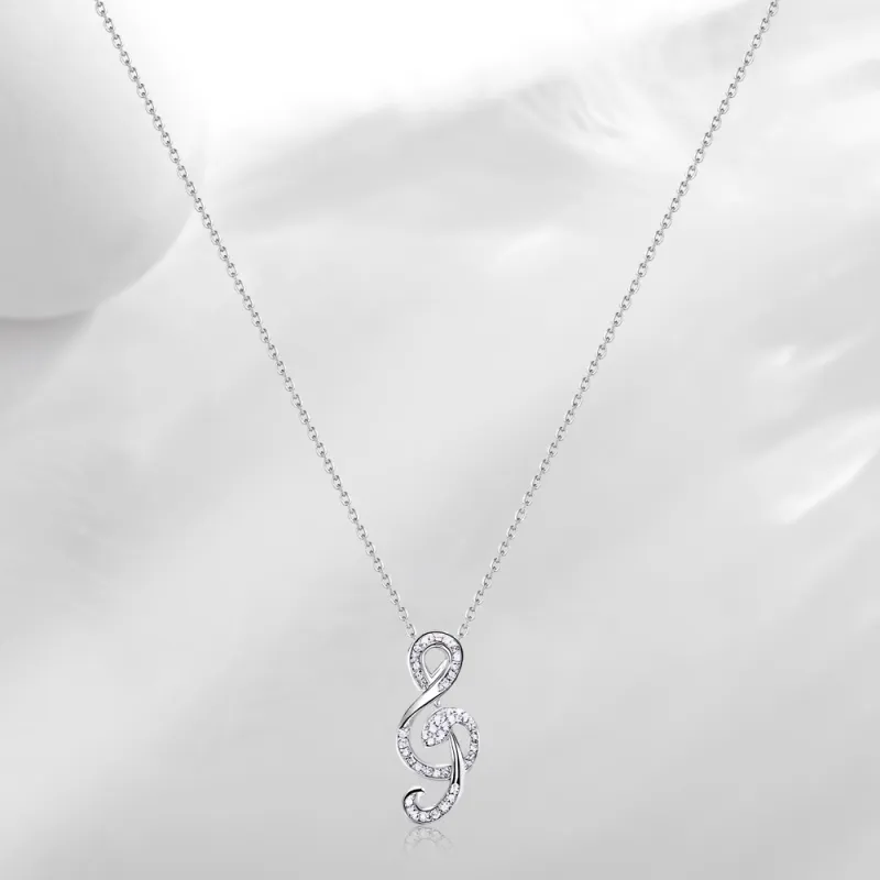 GUDS GAVE S925 Silver Necklaces Unisex-1