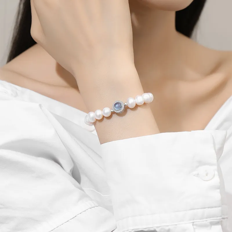 GUDS GAVE Aquamarines Bracelets Women's-2