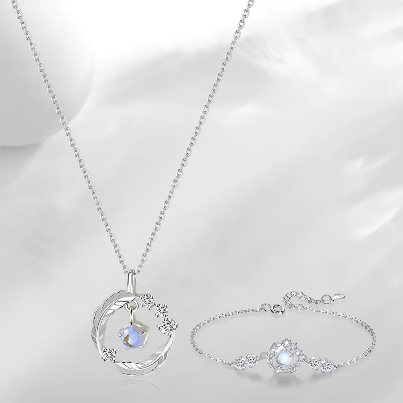 GUDS GAVE Zircon Necklaces Women's-2