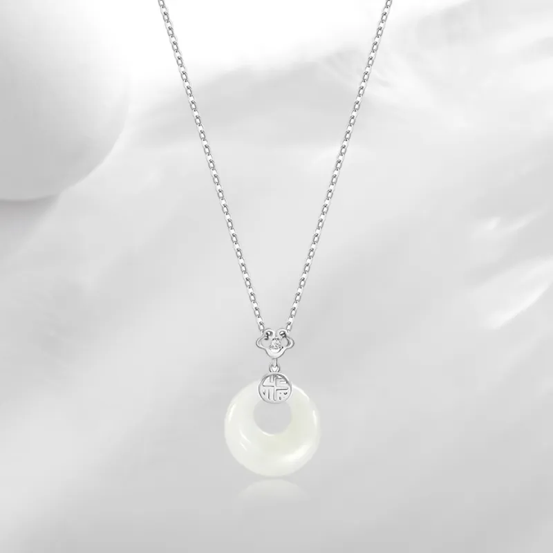 GUDS GAVE Chalcedony Necklaces Women's-2
