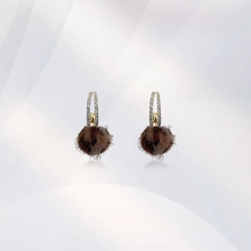 GUDS GAVE Alloy Earrings Unisex-2