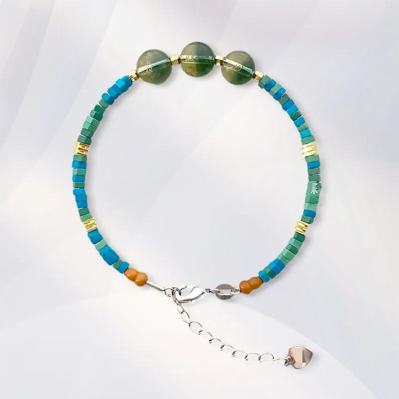 GUDS GAVE Alloy, Glass, Resin Bracelets Women's-2
