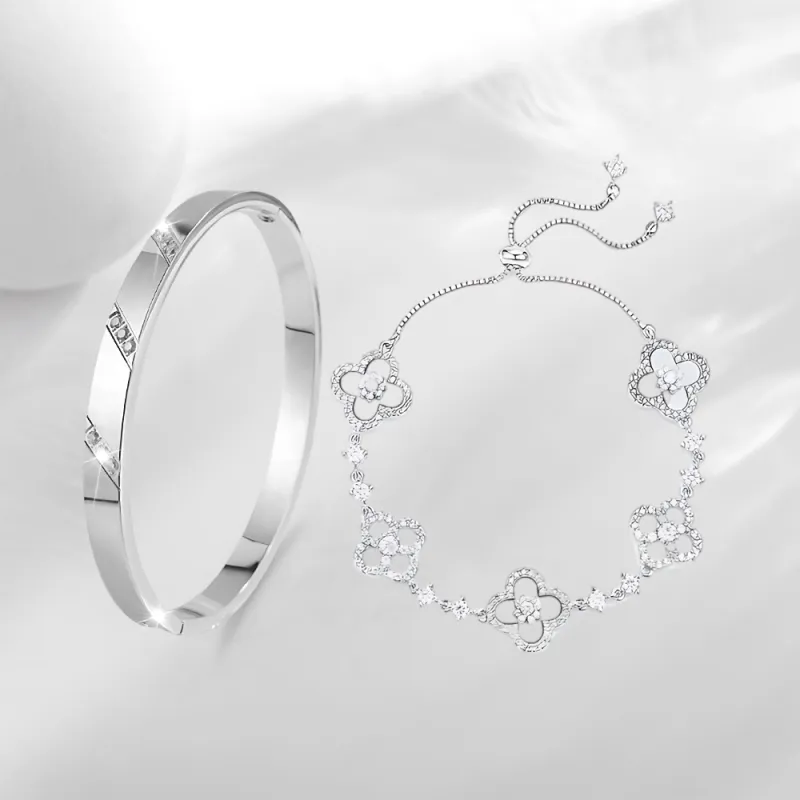 GUDS GAVE Zircon Bracelets Women's-1