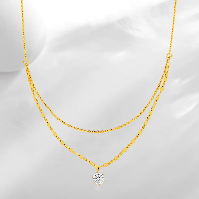 GUDS GAVE Alloy Necklaces Women's-1