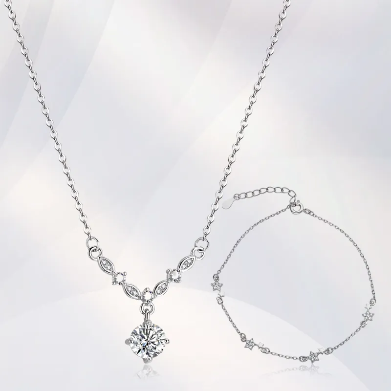 GUDS GAVE S999 Fine Silver Necklaces Women's-2
