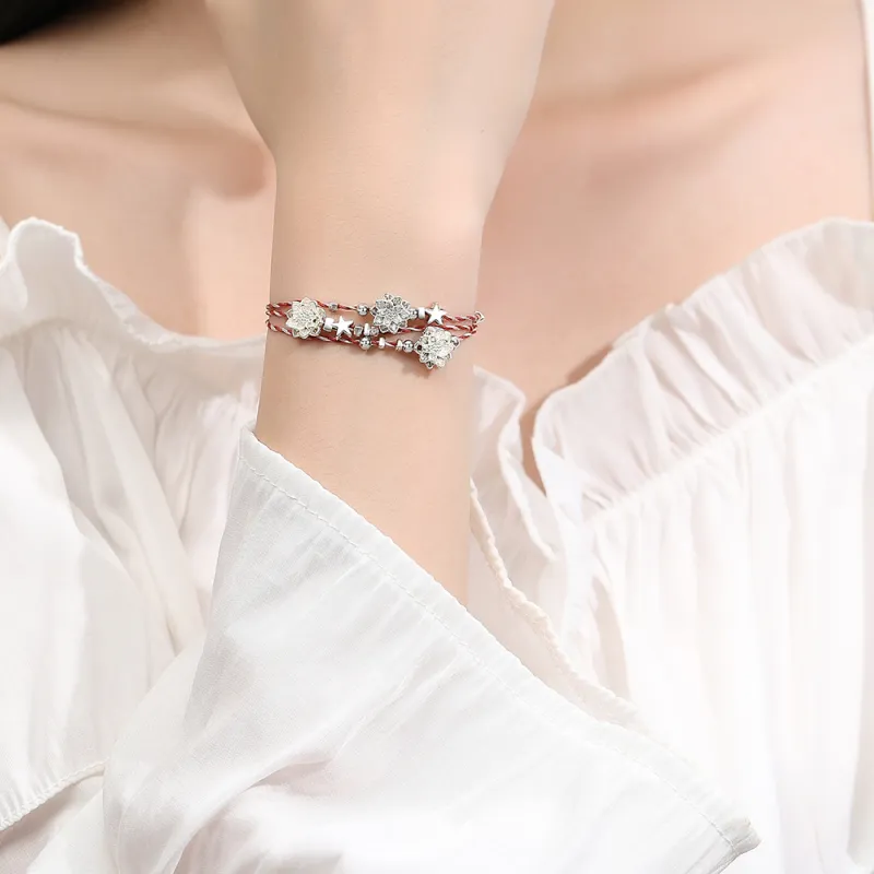 GUDS GAVE Vintage Elegant Delicate Advanced Touch Bracelets Unisex Good Luck-1