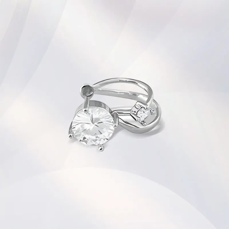 GUDS GAVE Alloy Clip On Earrings Women's-2
