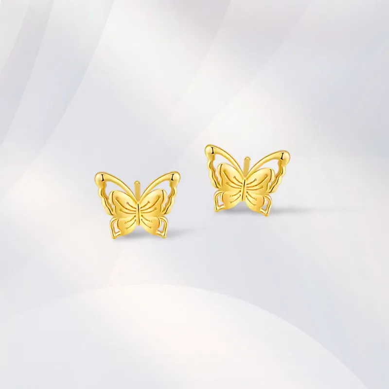 GUDS GAVE S925 Silver Stud Earrings Women's-2