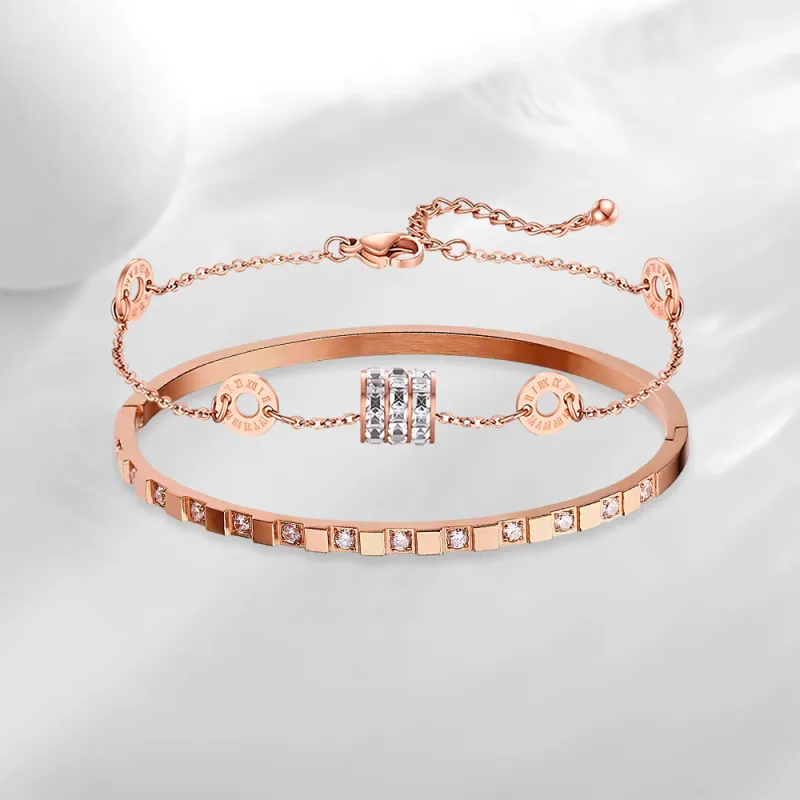 GUDS GAVE Zircon Bracelets Women's-1