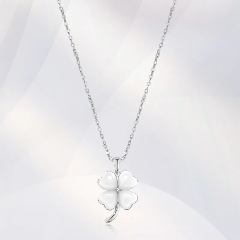 GUDS GAVE Glass Cat Eye Necklaces Unisex-2