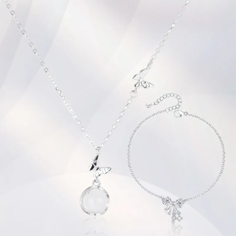 GUDS GAVE Chalcedony Necklaces Women's-2