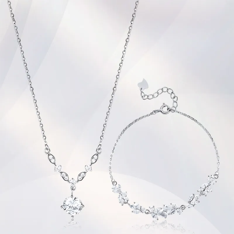 GUDS GAVE S999 Fine Silver Necklaces Women's-2