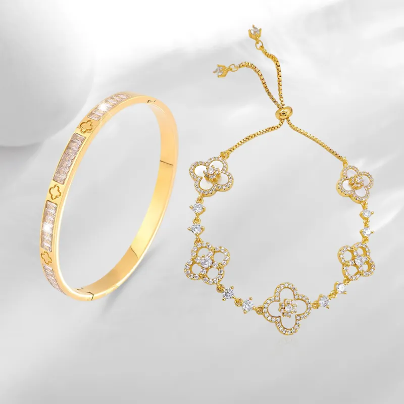 GUDS GAVE Zircon Bracelets Women's-1