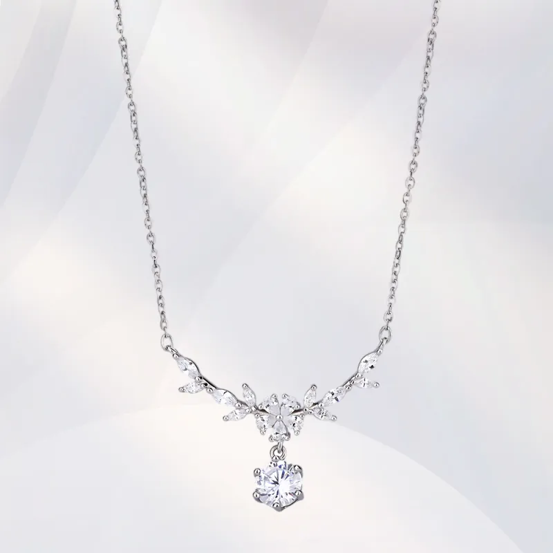 GUDS GAVE Zircon Necklaces Women's-2