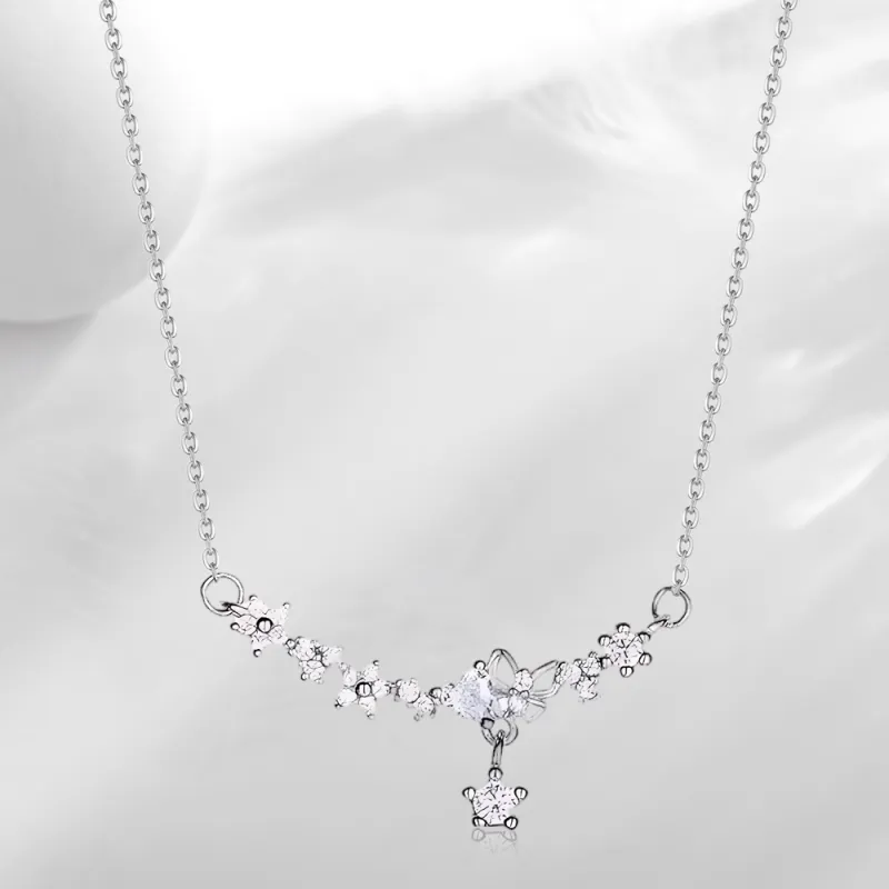 GUDS GAVE S925 Silver Necklaces Women's-1