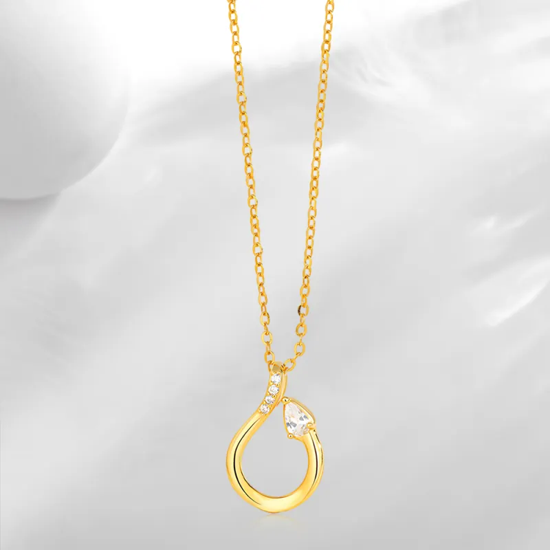 GUDS GAVE S925 Silver Necklaces Women's-1