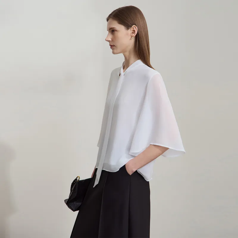 AMII Chiffon Shirts Women's-19
