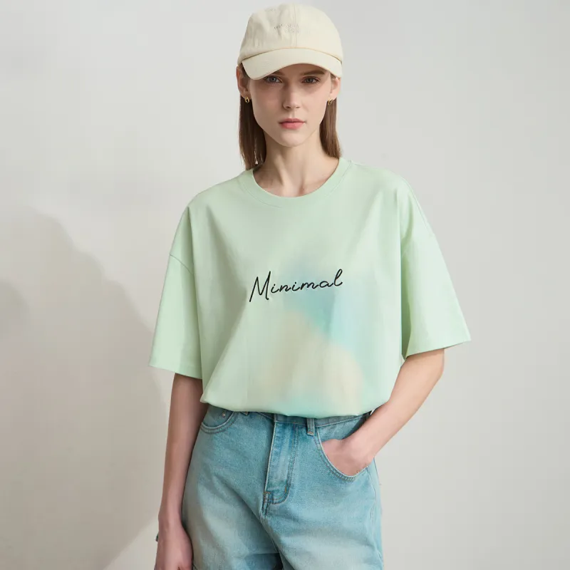 AMII Drop Shoulder Sleeve T Shirt Women's-2